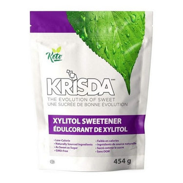 Xylitol Sweetener 454 Grams (Case Of 6) by Krisda