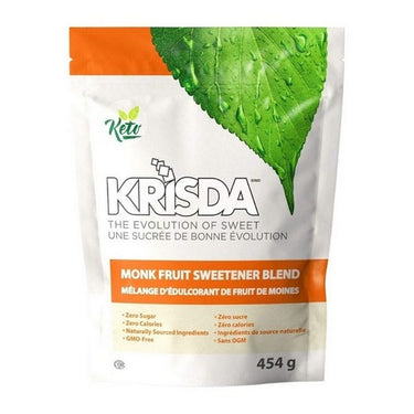 Monk Fruit Sweetener Blend 454 Grams (Case Of 6) by Krisda