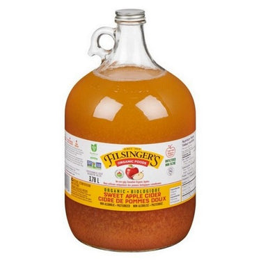 Organic Sweet Apple Cider 3.78 Litres (Case Of 4) by Filsingers Organic Foods