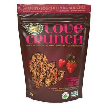 Organic Love Crunch Granola Dark Chocolate & Red Berries 325 Grams (Case Of 6) by Love Crunch