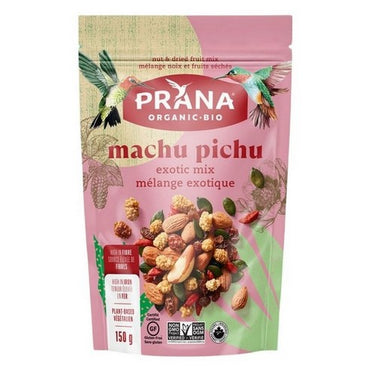 Organic Trail Mix Machu Pichu Nuts & Fruits Mix 150 Grams (Case Of 8) by Prana