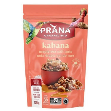 Organic Kabana Maple Sea Salt Nut Mix 150 Grams (Case Of 8) by Prana