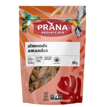 Organic Almonds Raw 200 Grams (Case Of 6) by Prana