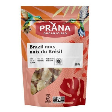 Organic Brazil Nuts Raw 200 Grams (Case Of 6) by Prana