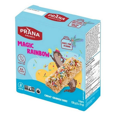 Organic Chewy Granola Bars Magic Rainbow 5 X 24 Grams (Case Of 12) by Prana