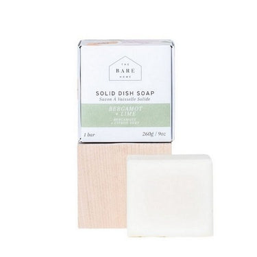 Solid Dish Soap Grapefruit & Orange 260 Grams (Case Of 8) by The Bare Home