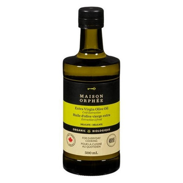 Organic Olive Oil Extra Virgin Delicate 500 Ml (Case Of 6) by Maison Orphee