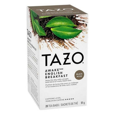 Black Tea Awake English Breakfast 20 Bags (Case Of 6) by Tazo