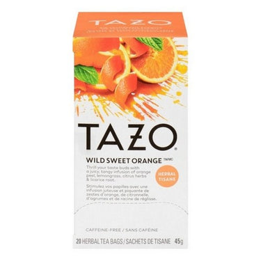 Herbal Tea Wild Sweet Orange 20 Bags (Case Of 6) by Tazo