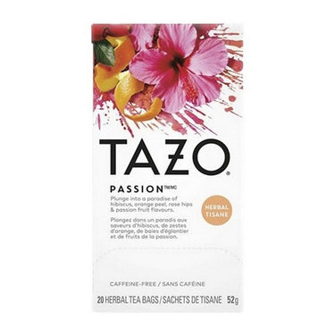 Herbal Tea Passion 20 Bags (Case Of 6) by Tazo