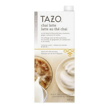 Black Tea Chai Latte Concentrate 946 Ml (Case Of 6) by Tazo