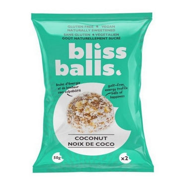 Bliss Balls Coconut 50 Grams (Case Of 12) by Bliss Balls