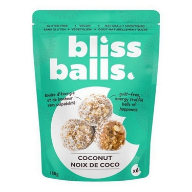 Bliss Balls Coconut 150 Grams (Case Of 6) by Bliss Balls
