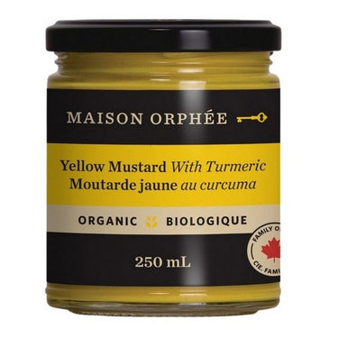 Organic Mustard Yellow w/Turmeric 250 Ml (Case Of 12) by Maison Orphee