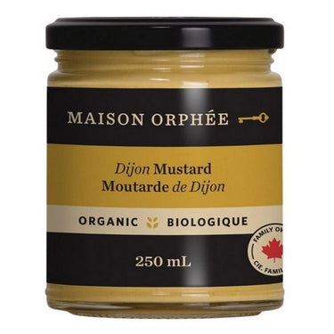 Organic Mustard Dijon 250 Ml (Case Of 12) by Maison Orphee