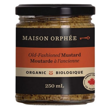 Organic Mustard Old Fashioned 250 Ml (Case Of 12) by Maison Orphee
