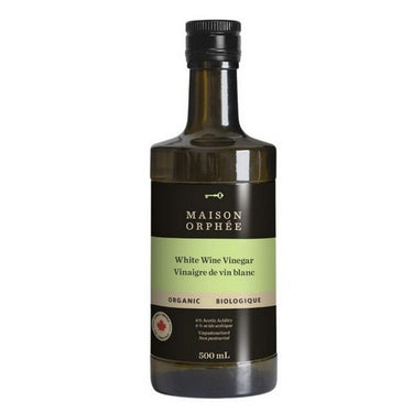 Organic White Wine Vinegar 500 Ml (Case Of 6) by Maison Orphee