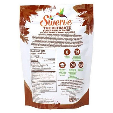 Sugar Replacement Erythritol & Oligosaccharides Zero Calorie Brown 340 Grams (Case Of 6) by Swerve Sweetener