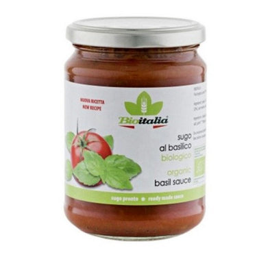 Organic Tomato Basil 358 Ml (Case Of 12) by Bioitalia