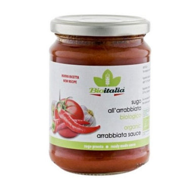 Organic Arrabbiata 358 Ml (Case Of 12) by Bioitalia
