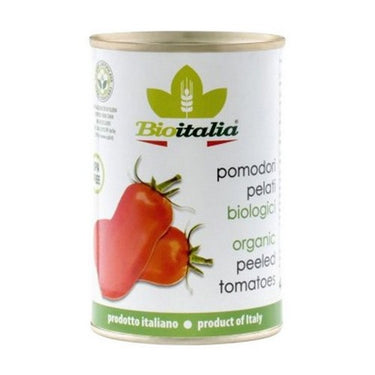 Organic Tomatoes Whole Peeled 398 Ml (Case Of 12) by Bioitalia