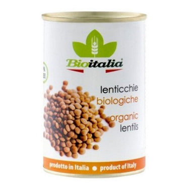 Organic Lentils 398 Ml (Case Of 12) by Bioitalia