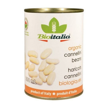 Organic Cannellini Beans 398 Ml (Case Of 12) by Bioitalia