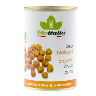 Organic Chickpeas 398 Ml (Case Of 12) by Bioitalia