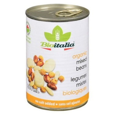 Organic Mixed Beans No Salt Added 398 Ml (Case Of 12) by Bioitalia
