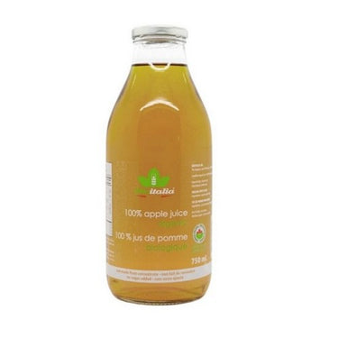 Organic Apple Juice 100% 750 Ml (Case Of 6) by Bioitalia
