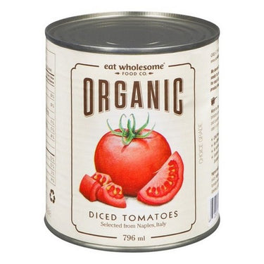 Organic Tomatoes Diced 796 Ml (Case Of 12) by Eat Wholesome