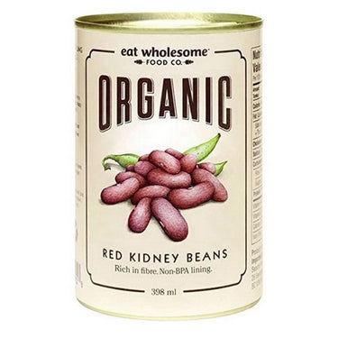 Organic Red Kidney Beans 398 Ml (Case Of 12) by Eat Wholesome