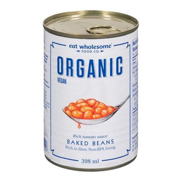 Organic Baked Beans 398 Ml (Case Of 12) by Eat Wholesome