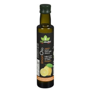 Organic LimonOlio Lemon Infused Olive Oil Extra Virgin 250 Ml (Case Of 6) by Bioitalia