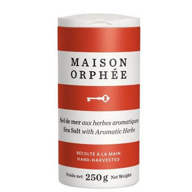 Sea Salt Grey Fine 250 Grams (Case Of 12) by Maison Orphee