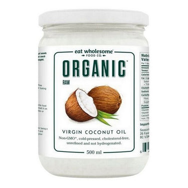 Organic Coconut Oil Virgin 500 Ml (Case Of 6) by Eat Wholesome