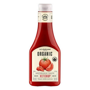 Organic Ketchup Mediterranean Tomato 500 Grams (Case Of 6) by Eat Wholesome