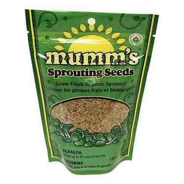 Organic Alfalfa 125 Grams (Case Of 12) by Mumms