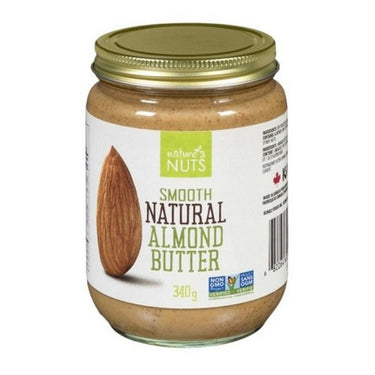 Almond Butter Smooth 340 Grams (Case Of 6) by Natures Nuts