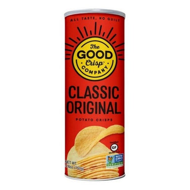Potato Crisps Classic Original 160 Grams (Case Of 8) by The Good Crisp Company
