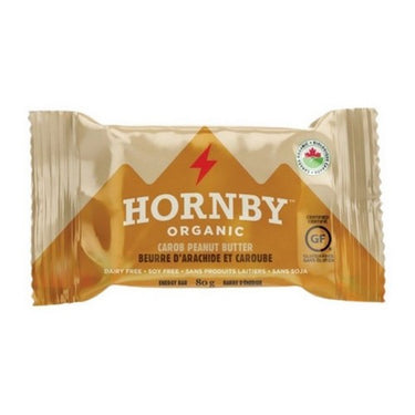 Organic Energy Bar Carob Peanut Butter 80 Grams (Case Of 12) by Hornby Organic
