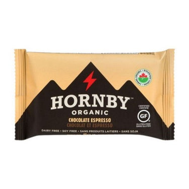 Organic Energy Bar Chocolate Espresso 80 Grams (Case Of 12) by Hornby Organic