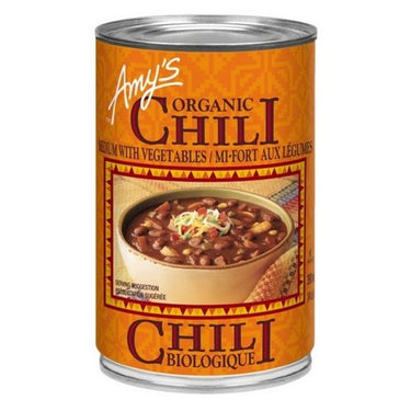 Organic Chili With Vegetables Medium 398 Ml (Case Of 12) by Amys