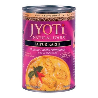 Jaipur Karhi Organic Potato Dumplings in Spicy Buttermilk 425 Grams (Case Of 12) by Jyoti Organics