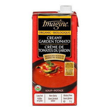 Organic Creamy Garden Tomato Reduced Sodium 1 Litre (Case Of 12) by Imagine