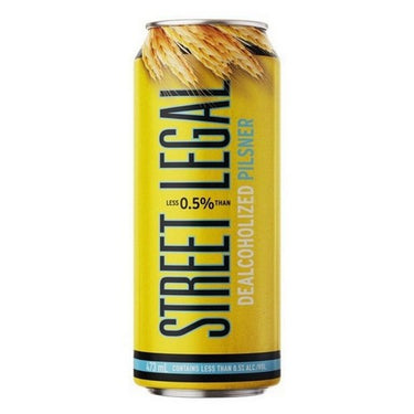 Dealcoholized Beer Pilsner 4 X 473 Ml (Case Of 6) by Street Legal
