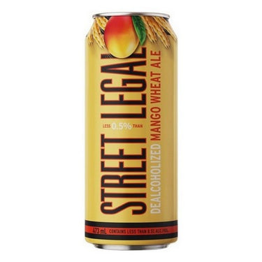 Dealcoholized Beer Mango Wheat Ale 4 X 473 Ml (Case Of 6) by Street Legal