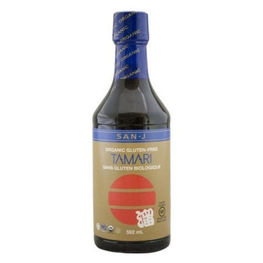 Organic Tamari Brewed Soy Sauce 592 Ml (Case Of 6) by San J