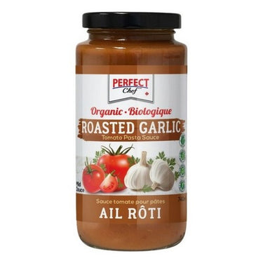 Organic Tomato Pasta Sauce Roasted Garlic Mild 740 Ml (Case Of 6) by Perfect Chef