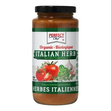 Organic Tomato Pasta Sauce Italian Herb Mild 740 Ml (Case Of 6) by Perfect Chef